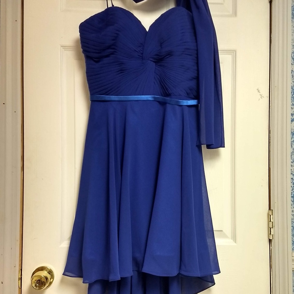 BouBou Women's Cocktail Dress w/ Scarf - New
